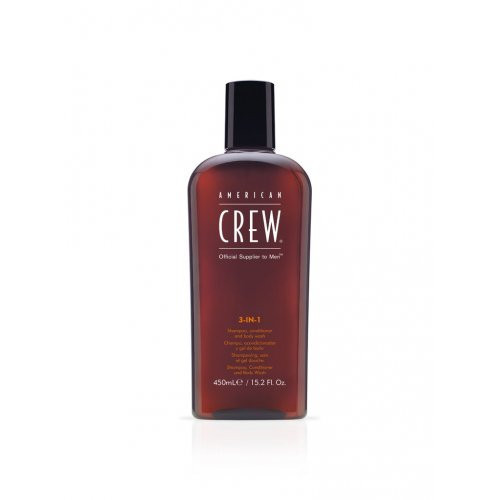 American Crew 3in1 Shampoon, palsam ja dušigeel 250ml