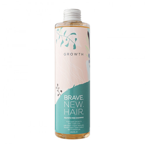 Brave New Hair Growth Sulfate-Free Shampoo Juuste kasvu stimuleeriv šampoon 250ml