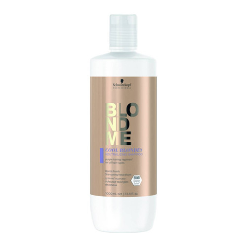 Schwarzkopf Professional BlondMe Cool Blondes Neutralizing Shampoo Neutraliseeriv šampoon 300ml