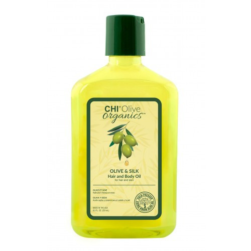 CHI Olive Organics Olive & Silk Hair and Body Oil Juukse- ja kehaõli 251ml