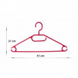 HomelyWorld WZ8 Plastic Hangers Riidepuud 10 tk.