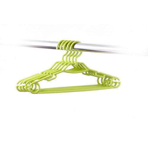 HomelyWorld WDO29 Colorful Plastic Hangers For Kids Lastele riidepuud Must
