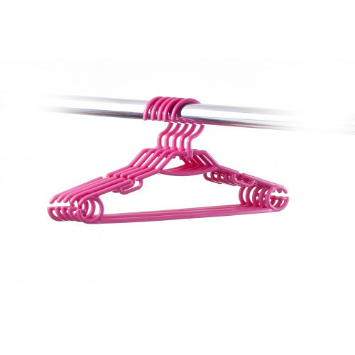HomelyWorld WDO29 Colorful Plastic Hangers For Kids Lastele riidepuud Must