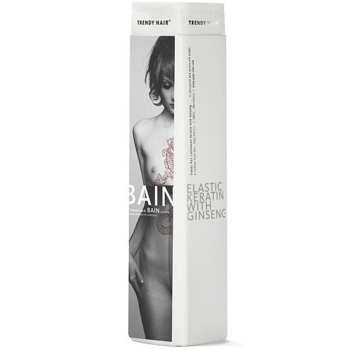 Trendy Hair Bain Elastic Keratin With Ginseng Hair Shampoo Juuste šampoon puhta keratiini ja ženšenniga 300ml