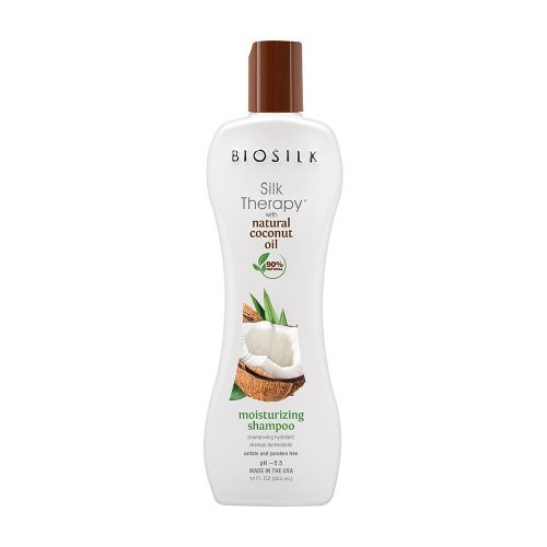 Biosilk Silk Therapy with Natural Coconut Oil Moisturizing Shampoo Niisutav šampoon 355ml