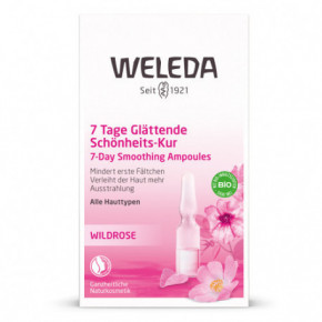 Weleda Wild Rose 7-Day Smoothing Ampoules Roosi 7 päeva siluvad näoõlikapslid