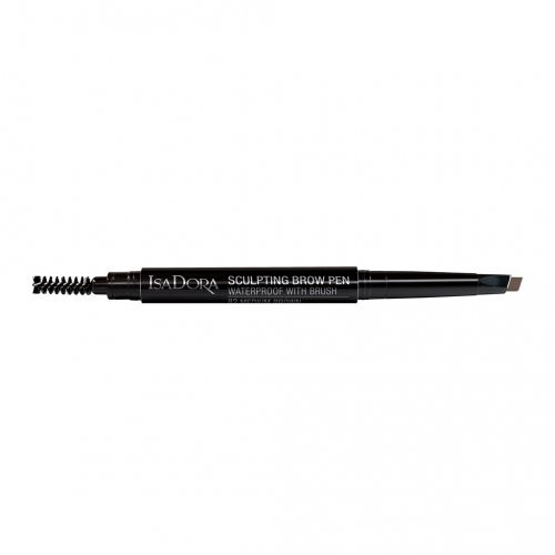 Isadora Sculpting Brow Pen with Brush Kulmupliiats harjaga Dark Brown