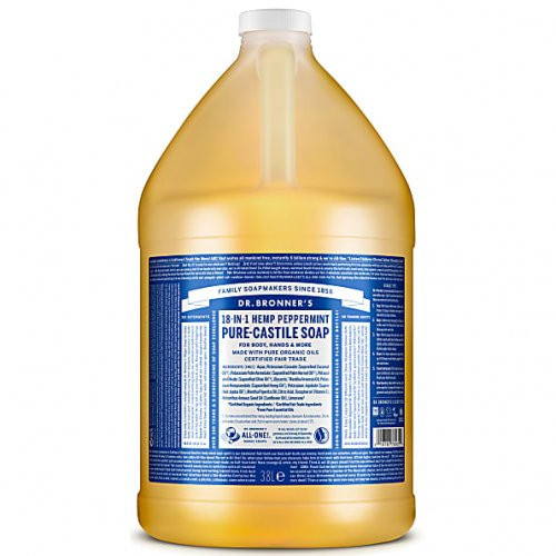 Dr. Bronner's Peppermint Pure-Castile Liquid Soap Piparmünt vedelseep 240ml