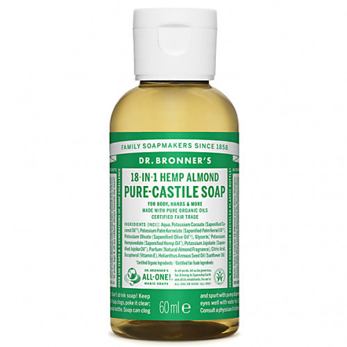 Dr. Bronner's Almond Pure-Castile Liquid Soap Martsipan vedelseep 240ml