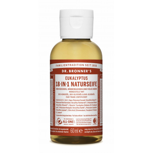 Dr. Bronner's Eucaliptus Pure-Castile Liquid Soap Eukalüpt vedelseep 240ml