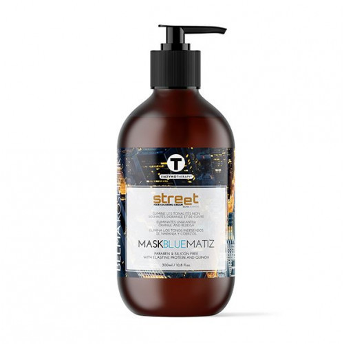 Belma Kosmetik Street Mask Blue Matiz Kollasust neutraliseeriv ja intensiivselt taastav mask 300ml