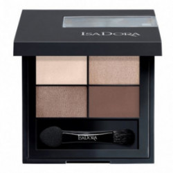 Isadora Quartet Eyeshadow Lauvärv 01 Muddy Nudes