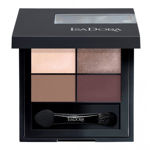 Isadora Quartet Eyeshadow Lauvärv 01 Muddy Nudes