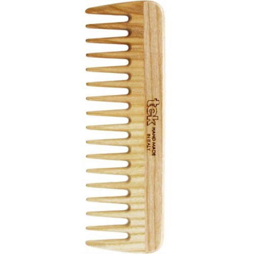TEK Natural Small Hair Comb with Wide Teeth Juuksekamm Roosa