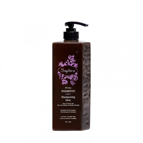 Saphira Divine Shampoo For Wavy, Curly Hair Šampoon lokkis juustele 250ml