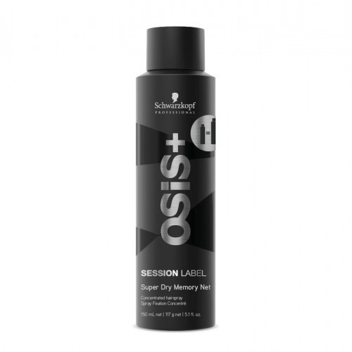 Schwarzkopf Professional Osis+ Session Label Super Dry Memory Hair Spray Aerosoollakk mälu-efektiga 150ml
