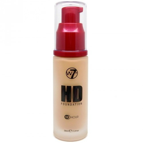 W7 Cosmetics HD Foundation vedel jumestuskreem 30ml