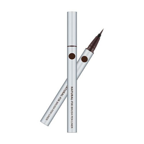 Missha Natural Fix Brush Pen Liner silmapliiats-lainer Brown