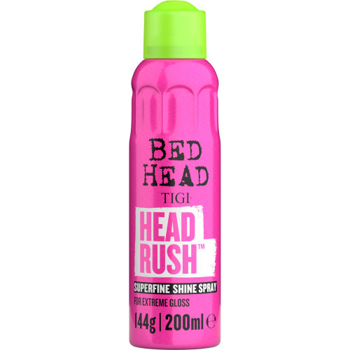 Tigi Bed Head Headrush Superfine Shine Spray Kerge hoiakuga läiget andev juuksesprei 200ml