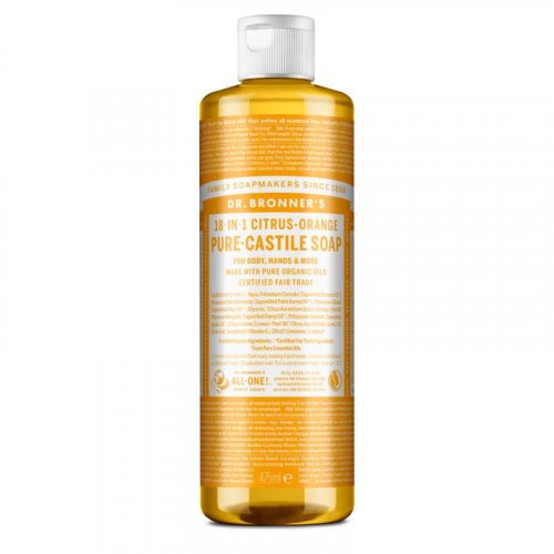 Dr. Bronner's Citrus-Orange Pure-Castile Liquid Soap Tsitrus-apelsin vedelseep 240ml