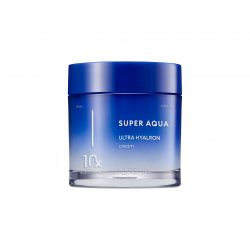 Missha Super Aqua Ultra Hyalron Moisturizing Cream Niisutav näokreem hüaluroonhappega 70ml