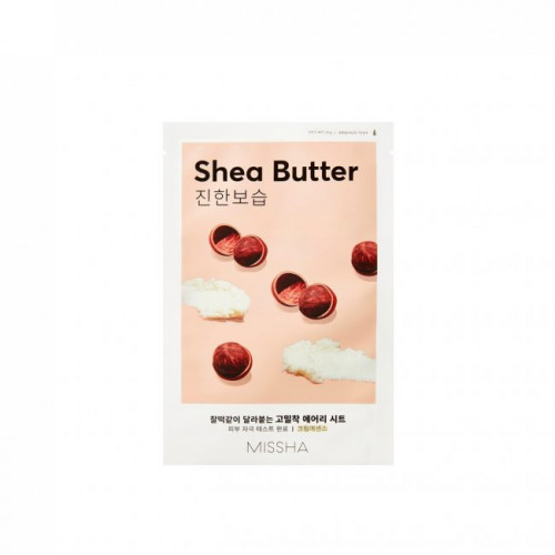 Missha Airy Fit Shea Butter Sheet Mask Näomask 19g