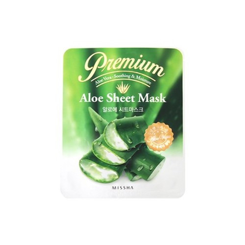 Missha Premium Aloe Sheet Mask mask oma alijosiumi 21g