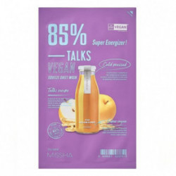 Missha Talks Vegan Squeeze Sheet Mask Lehtmask Super Energizer