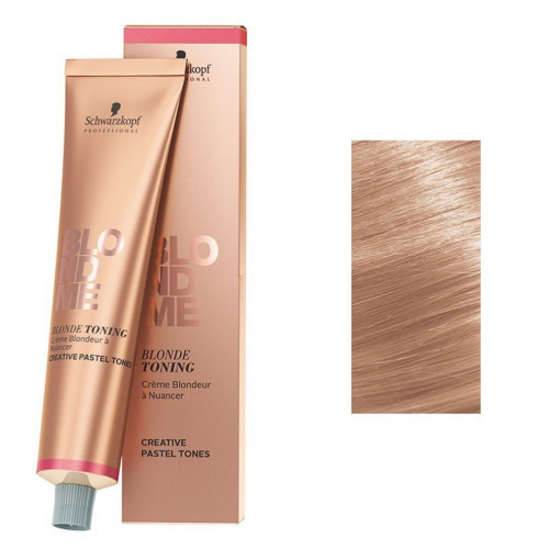 Schwarzkopf Professional BlondMe Pastel Toning Cream Pastelne toonimisvärv, jää 60ml