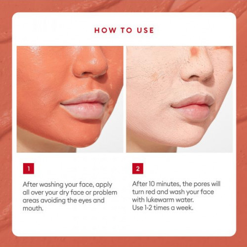 Missha Amazon Red Clay Pore Mask Näomask 110ml