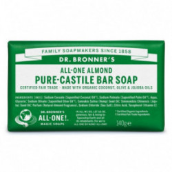 Dr. Bronner's Almond Pure-Castile Bar Soap Magus mandlilõhnaline orgaaniline seep 140g