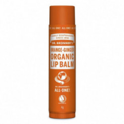 Dr. Bronner's Orange Ginger Organic Lip Balm Orgaaniline huulepalsam apelsini ja ingveri 4g