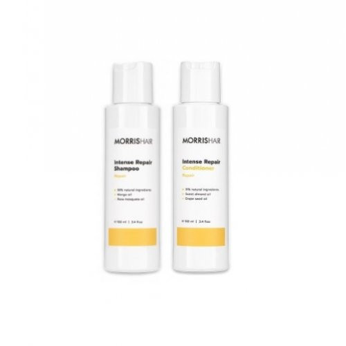 MorrisHair Intense Repair Holiday Duo Set Komplekt kahjustatud juustele 100ml/100ml