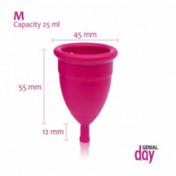 Gentle Day Genial Menstrual Cup Menstruaalkupp Small