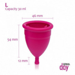 Gentle Day Genial Menstrual Cup Menstruaalkupp Small