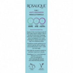 Rosalique 3 in 1 Anti-Redness Miracle Formula SPF50 näokreem punetavale näo- ja kaelanahale 30ml
