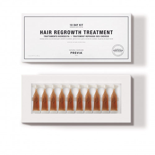 PREVIA Hair Regrowth Treatment Juuste taaskasvamise ravi 10x3ml