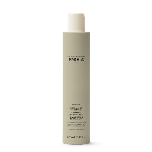 PREVIA Energizing Shampoo Šampoon juuste väljalangemise vastu 250ml