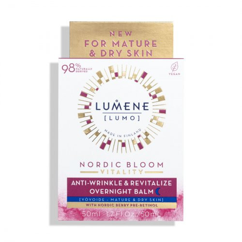Lumene Nordic Bloom Vitality Anti-Wrinkle & Revitalize Overnight Balm Öömask 50ml