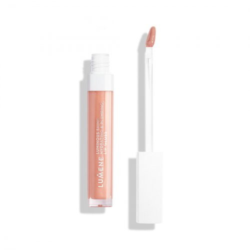 Lumene Luminous Shine Hydrating & Plumping Lip Gloss Huuleläige 1 Pale Honey