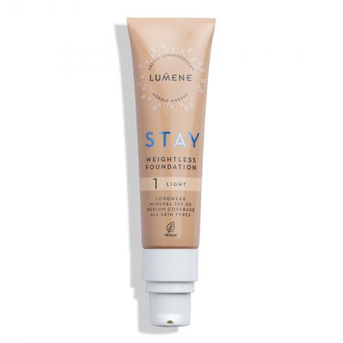 Lumene Stay Weightless Foundation SPF30 Jumestuskreem 30ml