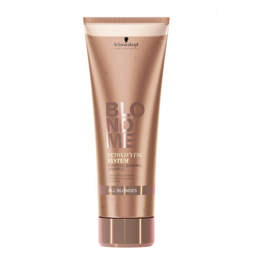 Schwarzkopf Professional BlondMe Detoxifying System Purifying Bonding Shampoo Sügavpuhastav šampoon 1000ml