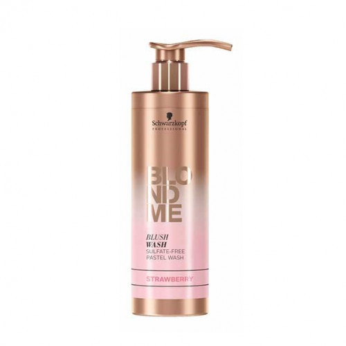 Schwarzkopf Professional BlondMe Blush Wash Apricot Pastelse tooniga šampoon, 250ml