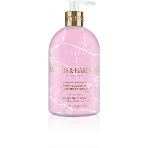 Baylis & Harding Elements Pink Blossom & Lotus Flower Hand Wash Käteseep 500ml