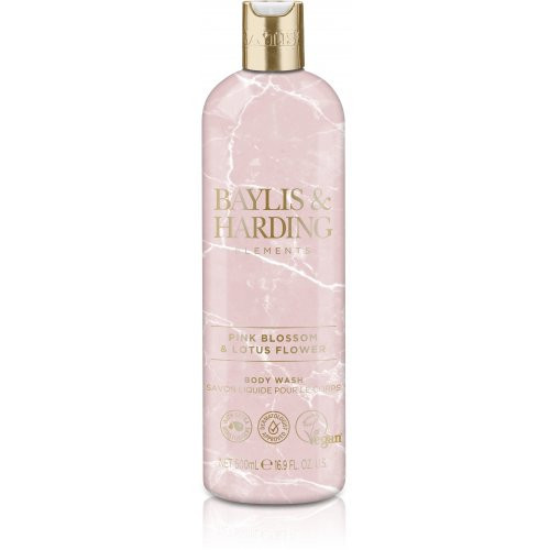 Baylis & Harding Elements Pink Blossom & Lotus Flower Body Wash Kehapesu 500ml