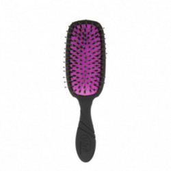 WetBrush Pro Shine Enhancer Naturaalsete harjastega juuksehari Black