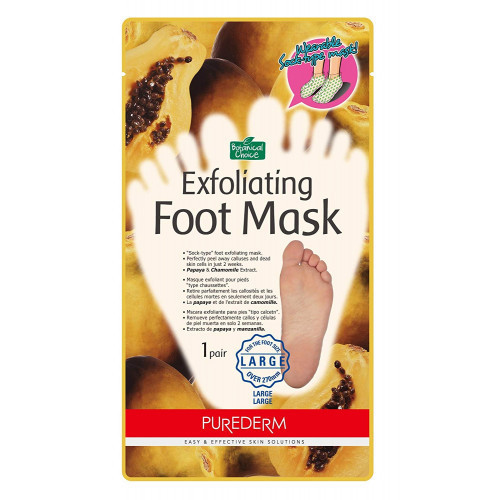 Purederm Exfoliating Foot Mask Koorivad jalamask-sokid 1 pair