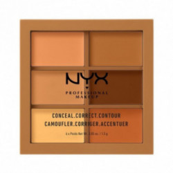 NYX Professional Makeup Conceal, Correct, Contour Palette Korrigeerimispalett 9g