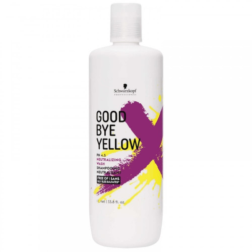 Schwarzkopf Professional Goodbye Yellow Spalvą Neutralizing šampoon 300ml