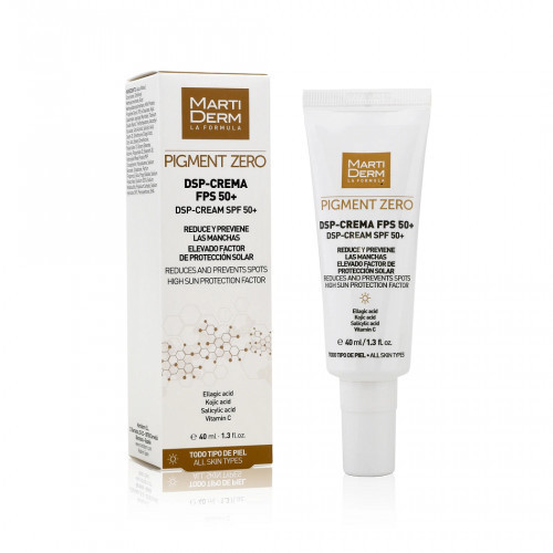 MartiDerm Pigment Zero DSP-Cream SPF50+ Depigmenteeriv näokreem 40ml